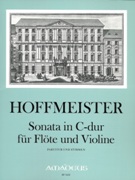 Sonata In C-Dur : Für Flöte Und Violine / edited by Bernhard Päuler.