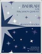 Bahrah : For Percussion Quartet (2003).