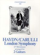 London Symphony 1st Movement : arranged For Two Guitars by Ferdinand Cerulli.