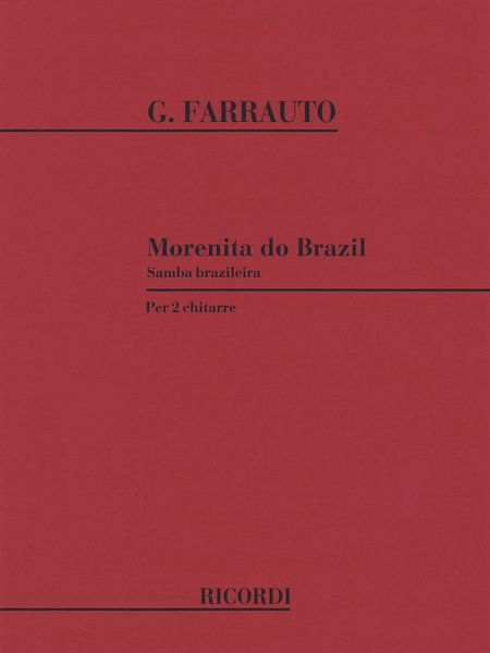 Morenita Do Brazil : For Two Guitars.