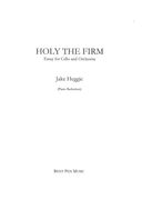 Holy The Firm : Essay For Cello And Orchestra - Piano reduction.