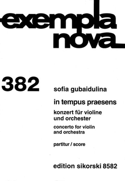 In Tempus Praesens : Concerto No. 2 For Violin and Orchestra (2007).