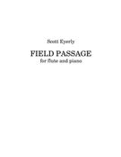 Field Passage : For Flute And Piano.