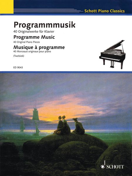 Programmmusik : 40 Orginalwerke Für Klavier / edited by Monika Twelsiek.