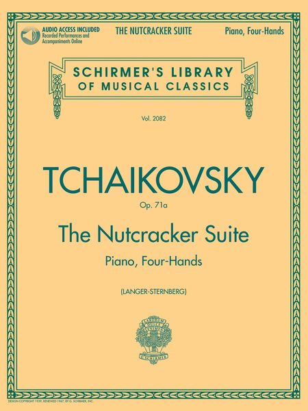 Nutcracker Suite, Op. 71a : For Piano, Four-Hands / arranged by E. Langer.