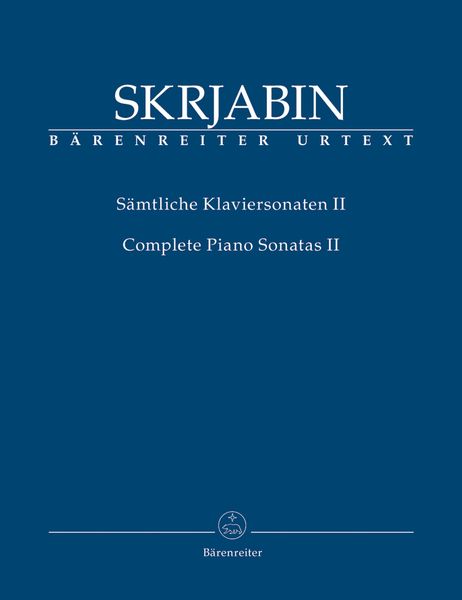 Sämtliche Klaviersonaten II = Complete Piano Sonatas II / edited by Christoph Flamm.