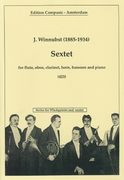 Sextet : For Flutes, Oboe, Clarinet, Horn, Bassoon and Piano.