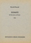 Sonate : Für Karinette und Klavier (1960).