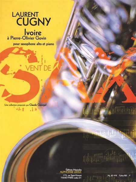 Ivoire : Pour Saxophone Alto Et Piano.