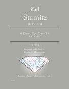 6 Duos, Op. 23 No. 1-6 : For 2 Violins / Prepared and edited by Kenneth Martinson.