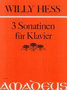 Drei Sonatinen, Op. 114 (1983) : Für Klavier.