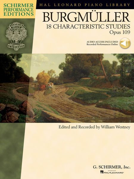 18 Characteristic Studies, Op. 109 : For Piano / edited by William Westney.