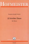 22 Leichte Duos : Für Oboen / Eingerichtet und herausgegeben von Ruediger Schwarz.