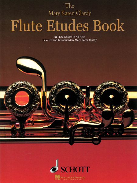 Flute Etudes Book : 51 Flute Etudes In All Keys / Selected & Introduced by M. K. Clardy.