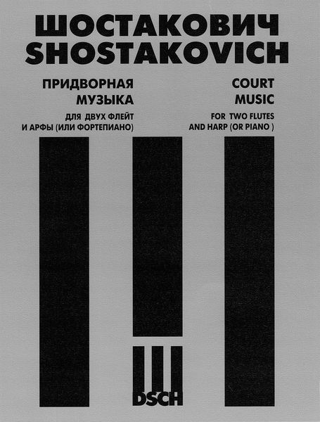 Court Music : For Two Flutes and Harp (Or Piano), Op. 137 No. 58.