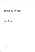 Tenebrae : For Countertenor, 2 Tenors, Bass and String Quartet (2009).