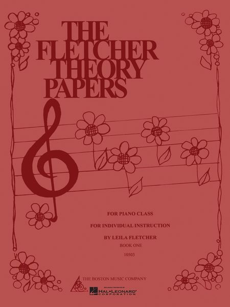 Fletcher Theory Papers, Book 1.