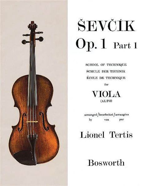 School Of Technique, Op. 1 Part 1 : For Viola.