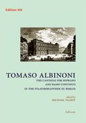 Cantatas For Soprano and Basso Continuo In The Staatsbibliothek Zu Berlin / ed. Michael Talbot.