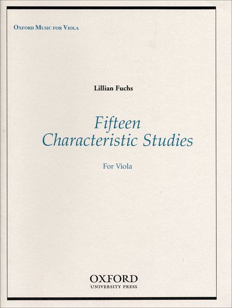 Fifteen Characteristic Studies : For Unaccompanied Viola.