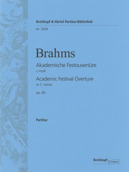 Academic Festival Overture, Op. 80.