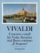 Concerto C-Moll (Il Sospetto) : Für Viola, Streicher Und Basso Continuo - Piano reduction.