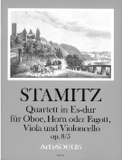 Quartett In Es-Dur, Op. 8 Nr. 5 : Für Oboe, Horn Oder Fagott, Viola Und Violoncello.