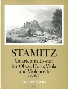 Quartett In Es-Dur, Op. 8 Nr. 2 : Für Oboe, Horn, Viola Und Violoncello / edited by Bernhard Päuler.