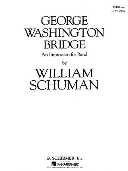 George Washington Bridge : An Impression For Band.