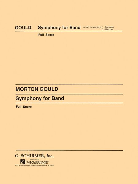 Symphony No. 4 (West Point Symphony) : Symphony For Band.