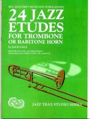 24 Jazz Etudes : For Trombone Or Baritone Horn.