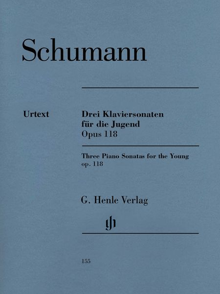 Drei Klaviersonaten Für Die Jugen, Op. 118 : Für Klavier / edited by Ernst Herttrich.