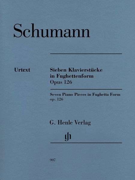 Sieben Klavierstücke In Fughettenform, Op. 126 / edited by Ernst Herttrich.