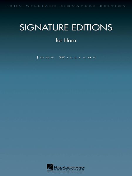 Signature Editions : For Horn.