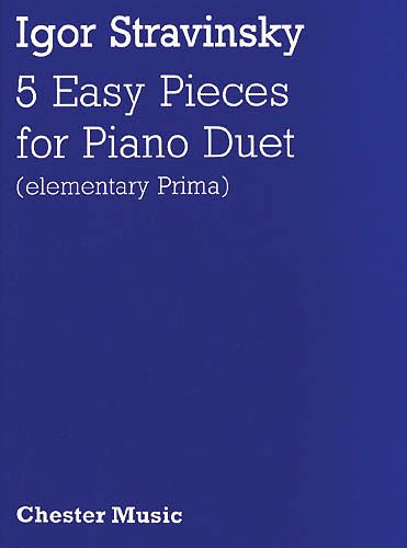 Five Easy Pieces : For Piano Duet (Right Hand Easy).