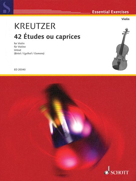 42 Etudes Ou Caprices : For Violin / edited by Wolfgang Birtel.