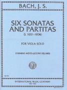 Six Sonatas and Partitas For Violin, S 1001-1006 / Ed. by Hellmesberger.