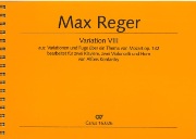 Varation VIII, Aus Variationen und Fuge Über Ein Thema von Mozart, Op. 132 / arr. Alfons Kontarsky.