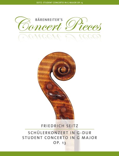 Schülerkonzert Nr. 2 In G-Dur, Op. 13 : For Violin and Piano / edited by Kurt Sassmannshaus.