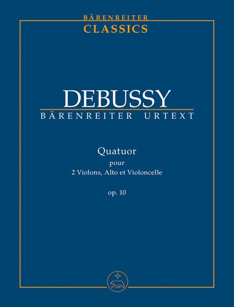 Quatuor, Op. 10 : Pour 2 Violons, Alto Et Violoncelle / edited by Douglas Woodfull-Harris.