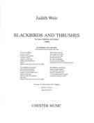 Blackbirds and Thrushes : For Bass-Baritone and Piano (2008).