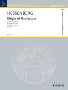 Elegie Et Burlesque, Op. 71 No. 1 : Für Flöte und Klavier.