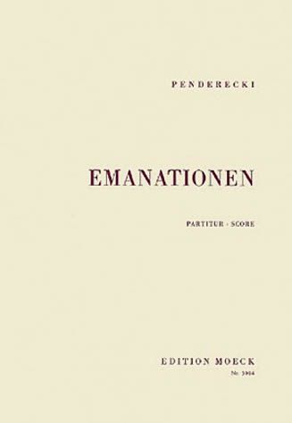 Emanationen : For Two String Orchestras.