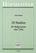 20 Studies For Bass Trombone.