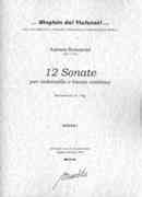 12 Sonate : Per Violoncello E Basso Continuo / edited by Alessandro Bares.