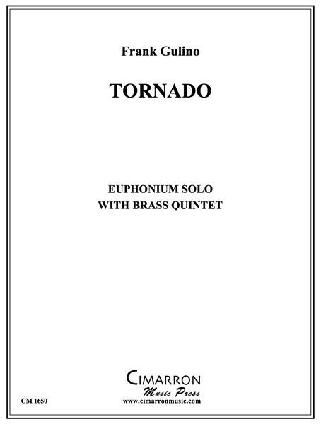 Tornado : For Euphonium Solo With Brass Quintet.