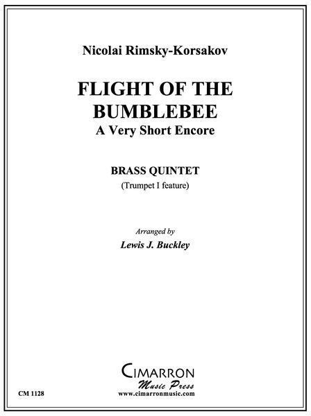 Flight Of The Bumblebee : For Brass Quintet / arranged by Lewis Buckley.