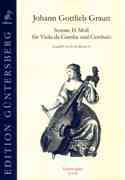 Sonate H-Moll : Für Viola Da Gamba & Cembalo, Graun WV Av:xv:50 (Wendt 27) / ed. Michael O'Loghlin.