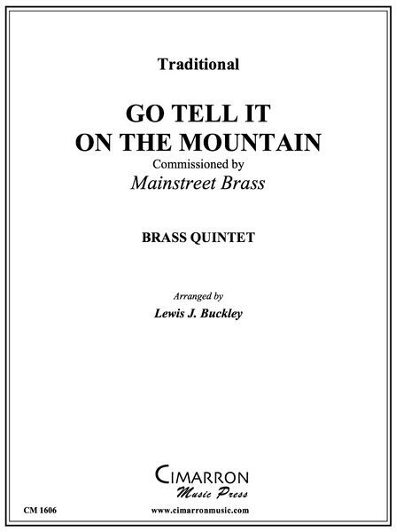 Go Tell It On The Mountain : For Brass Quintet.