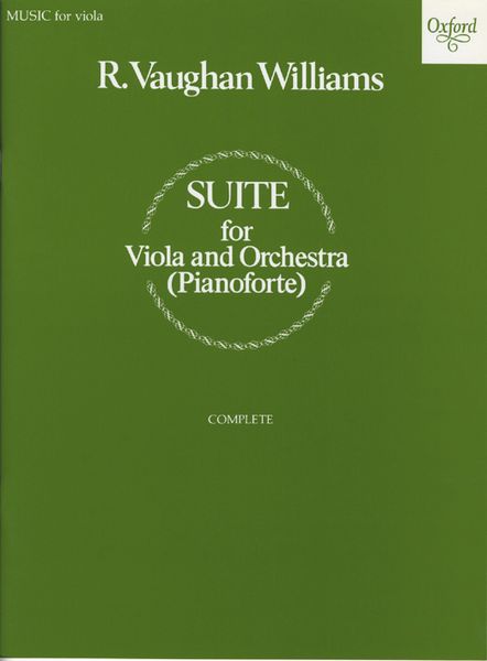 Suite : For Viola And Orchestra (Pianoforte).